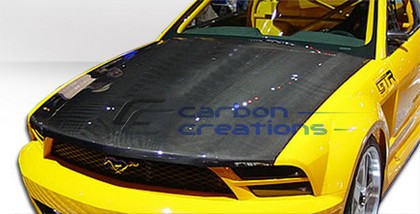 Carbon Creations Carbon Fiber OEM Style Hood 05-09 Ford Mustang